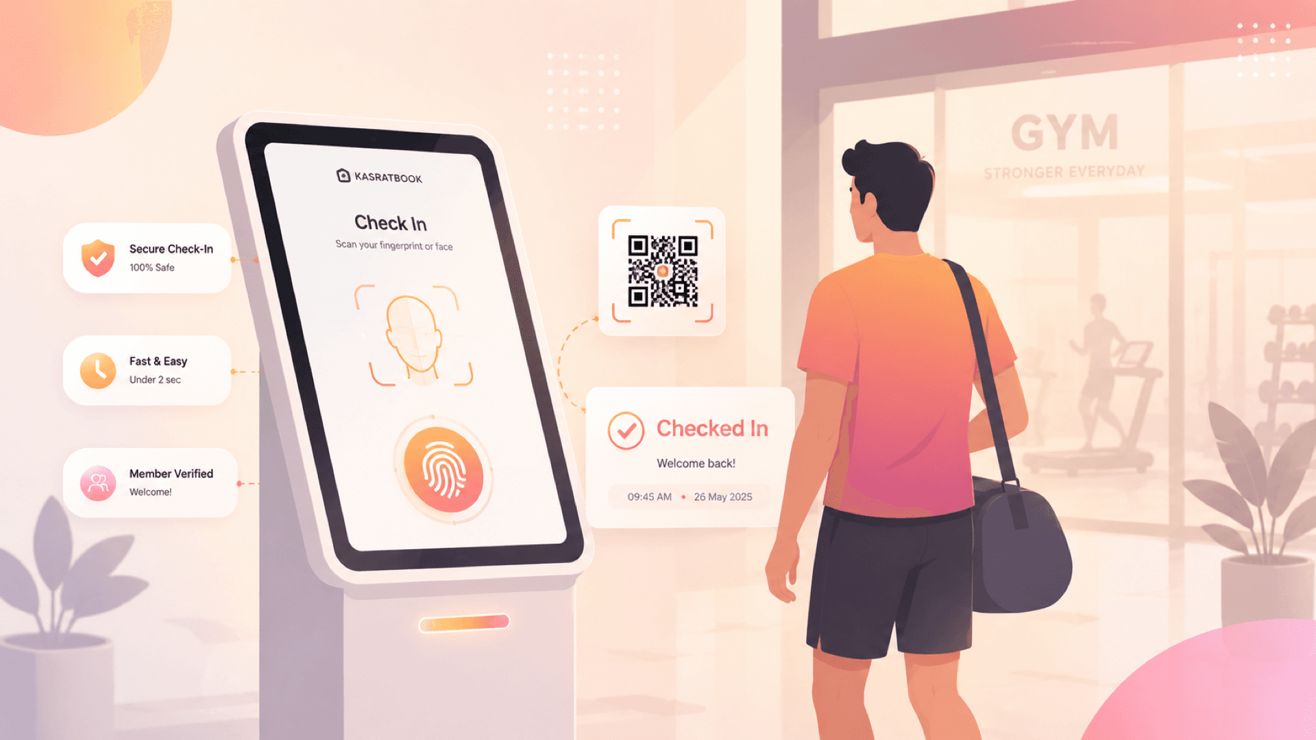 Attendance and check-in interface
